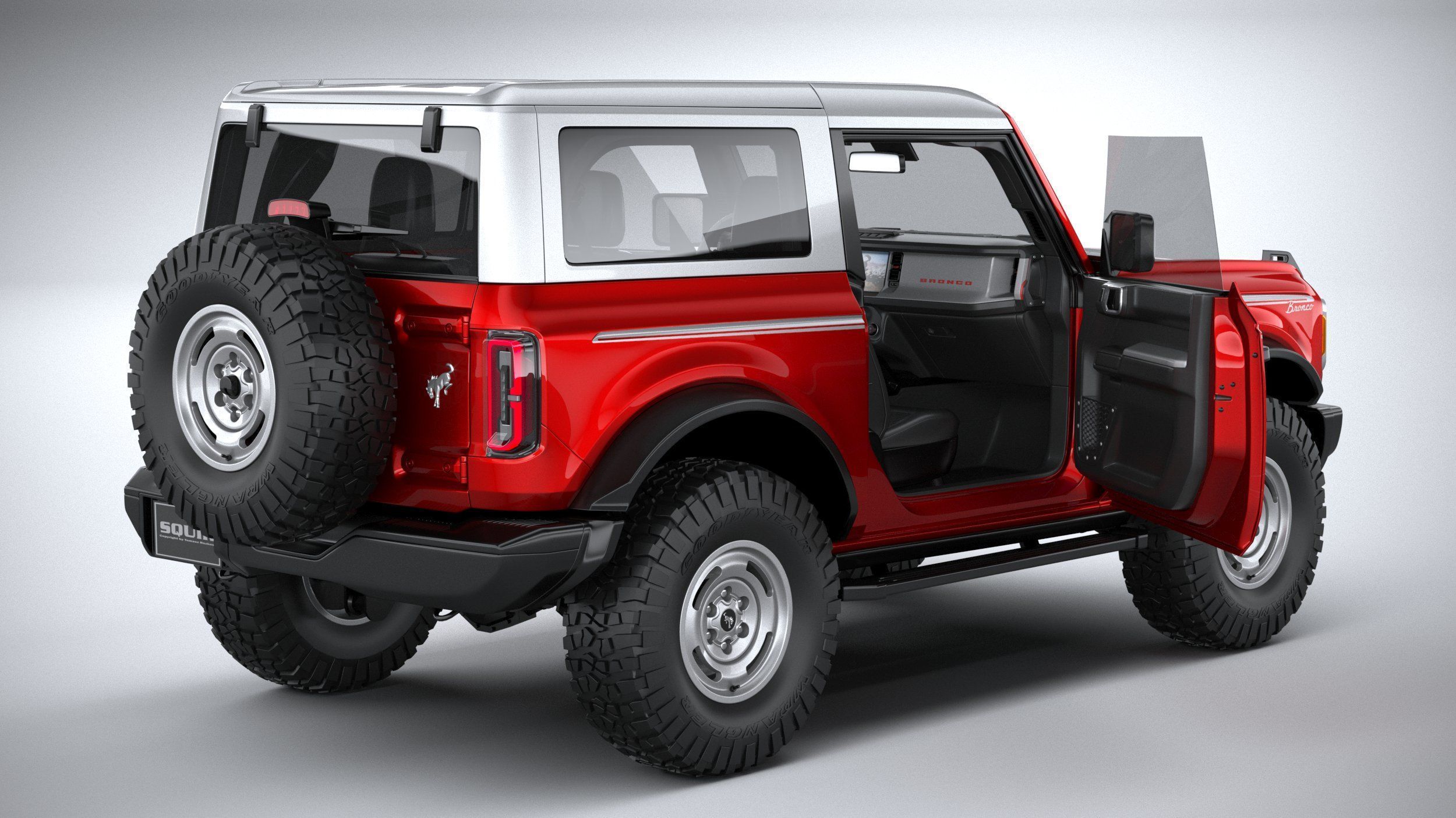 Bronco Heritage Edition 2-door 2023 3D model_22