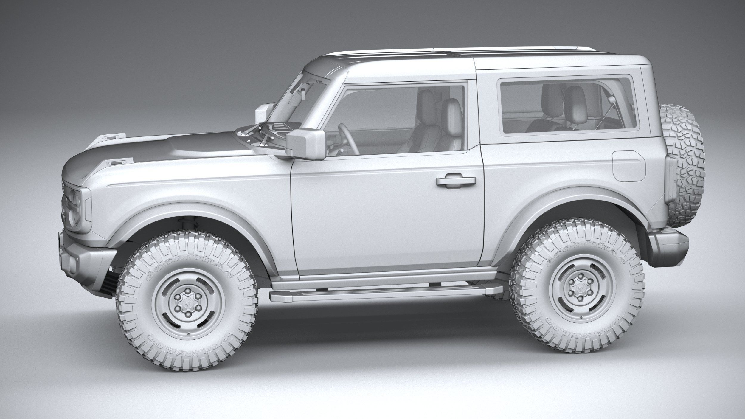 Bronco Heritage Edition 2-door 2023 3D model_25