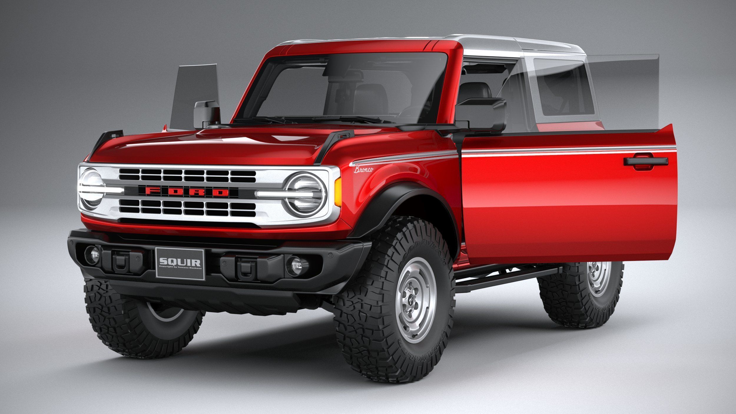 Bronco Heritage Edition 2-door 2023 3D model_20