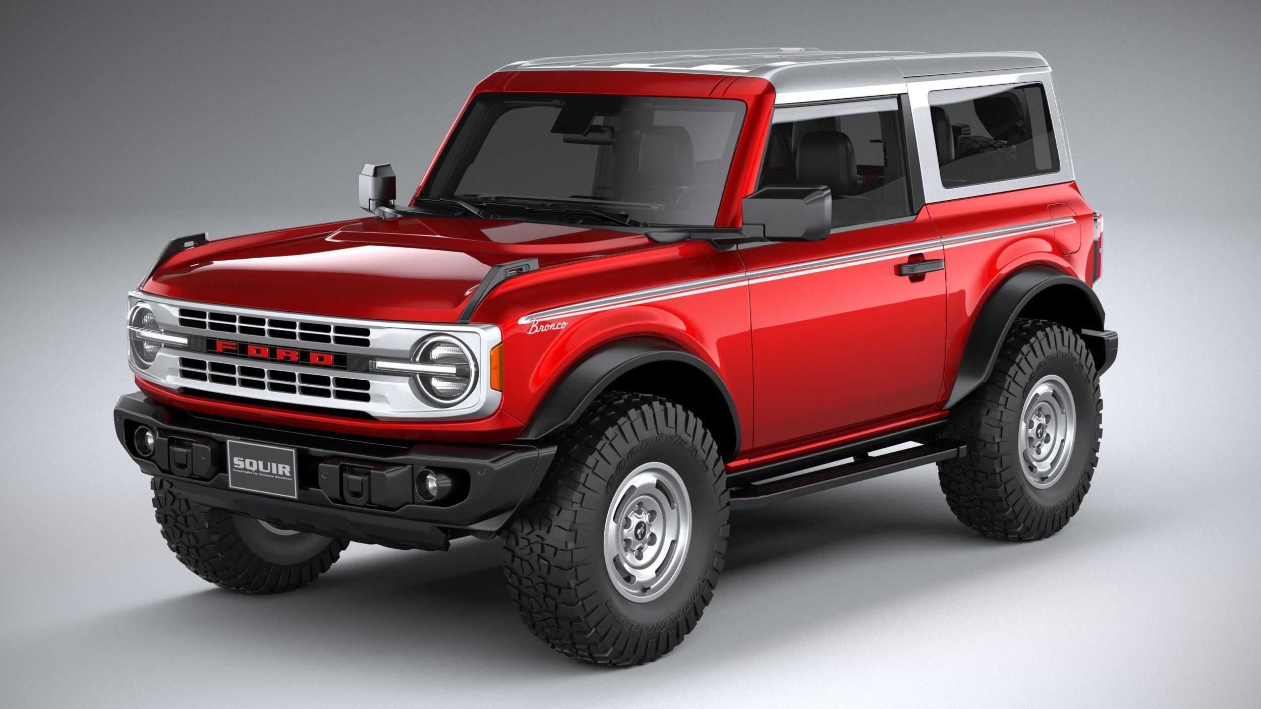 Bronco Heritage Edition 2-door 2023 3D model_6
