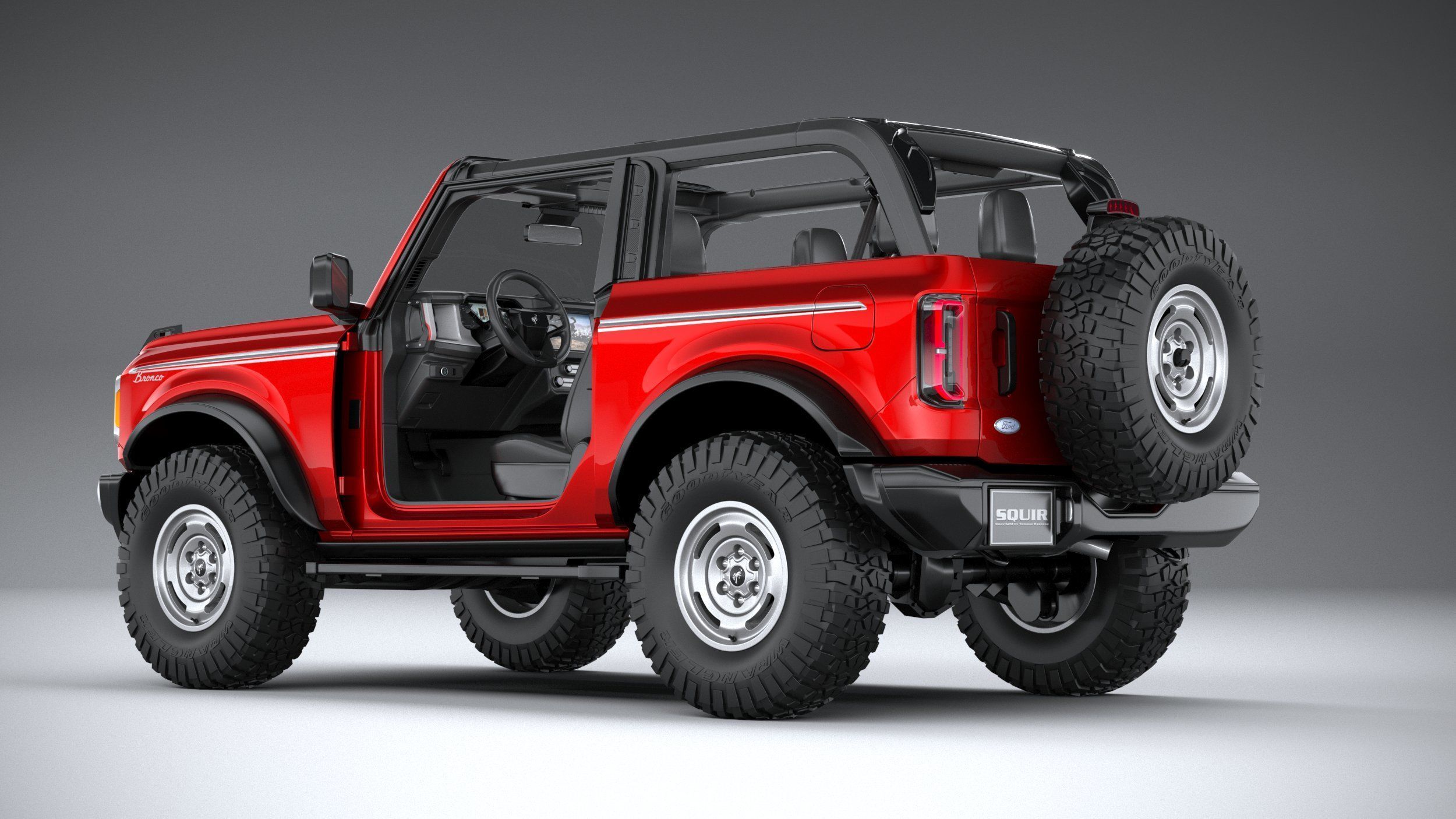 Bronco Heritage Edition 2-door 2023 3D model_32