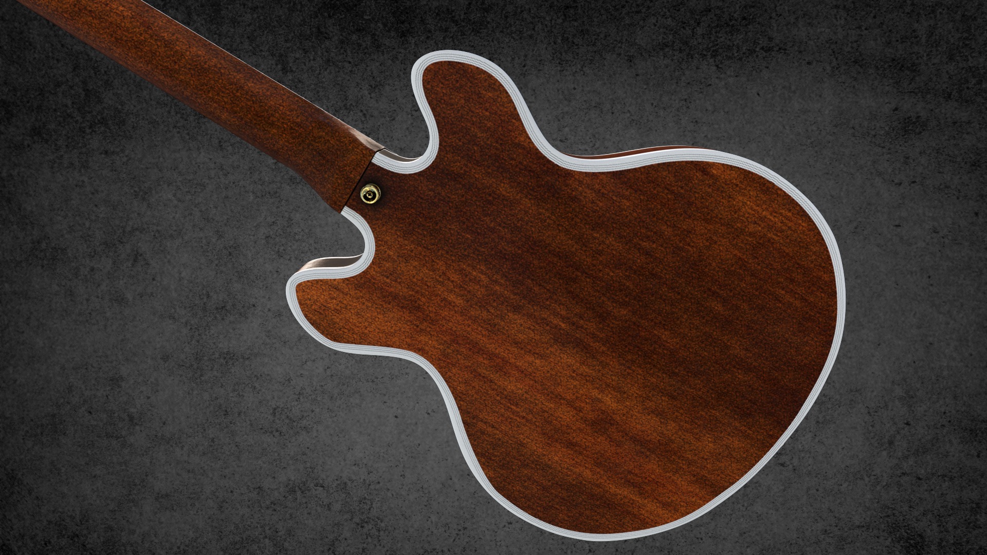 Gibson CS356 Low-poly 3D model_6