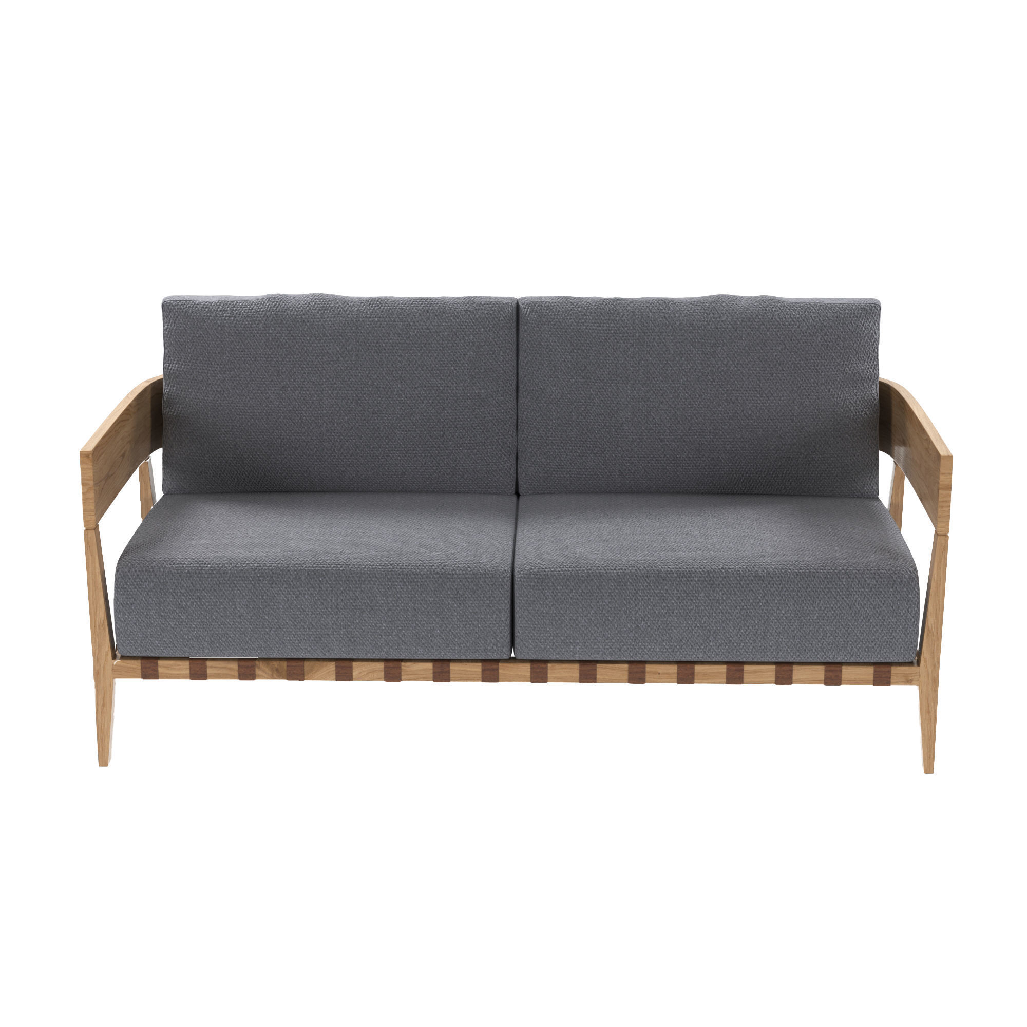 Garden Sofa Free 3D model_8