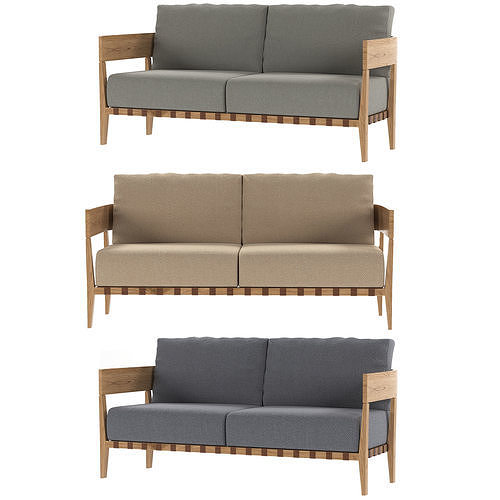 Garden Sofa Free 3D model