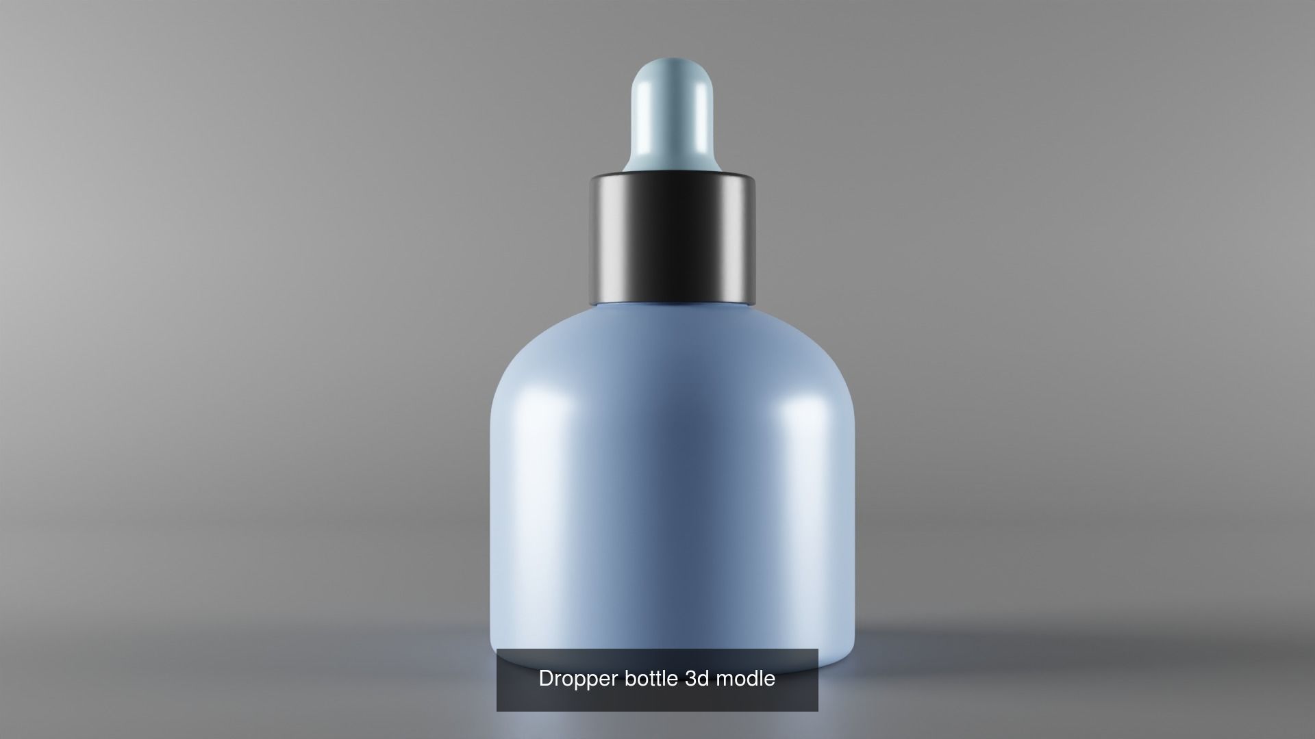 Dropper bottle 3D Model Collection_1