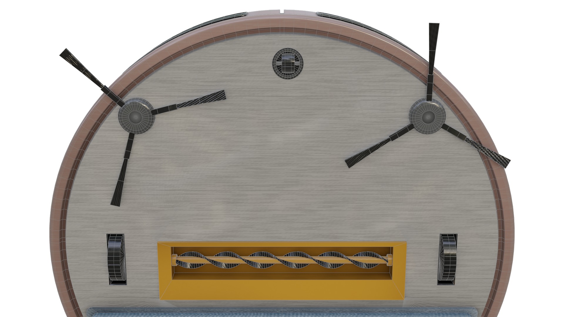 Robotic Vacuum Cleaners Low-poly 3D model_6