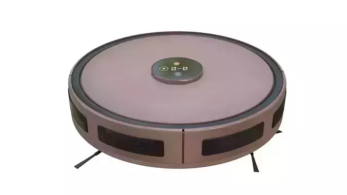 Robotic Vacuum Cleaners Low-poly 3D model Robotic Vacuum Cleaners Low-poly 3D model