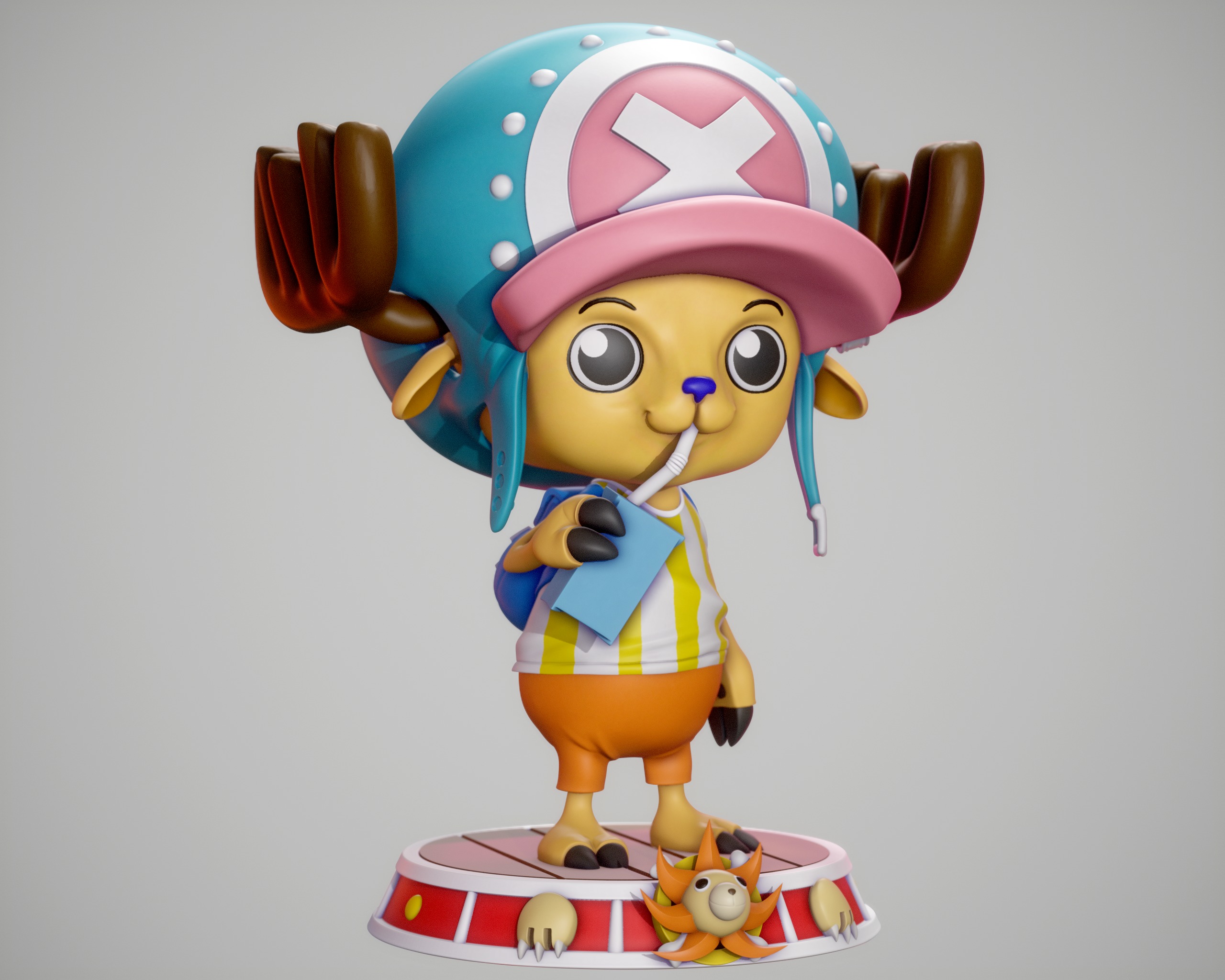 Tony Tony Chopper from One Piece 3D print model_5