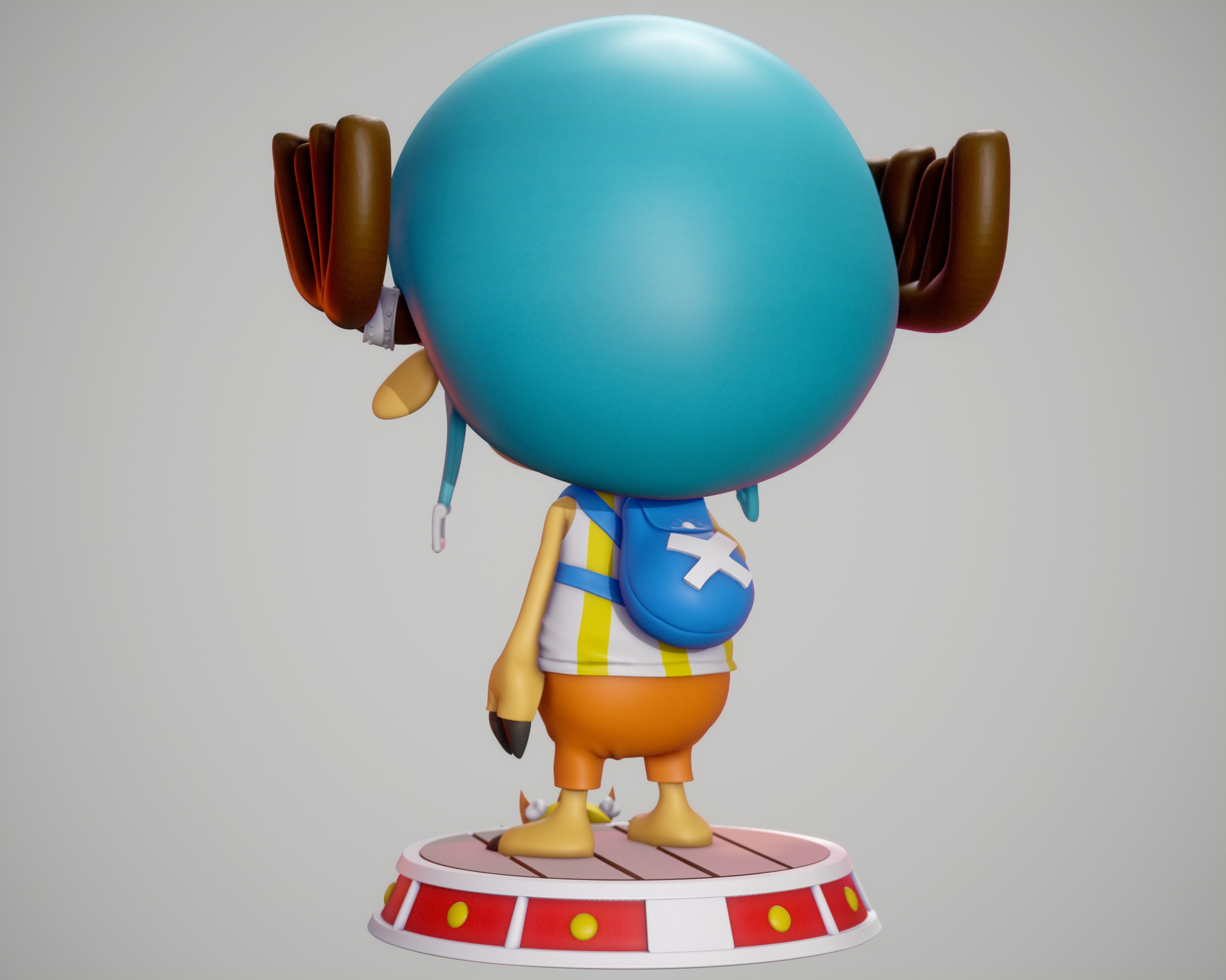 Tony Tony Chopper from One Piece 3D print model_3