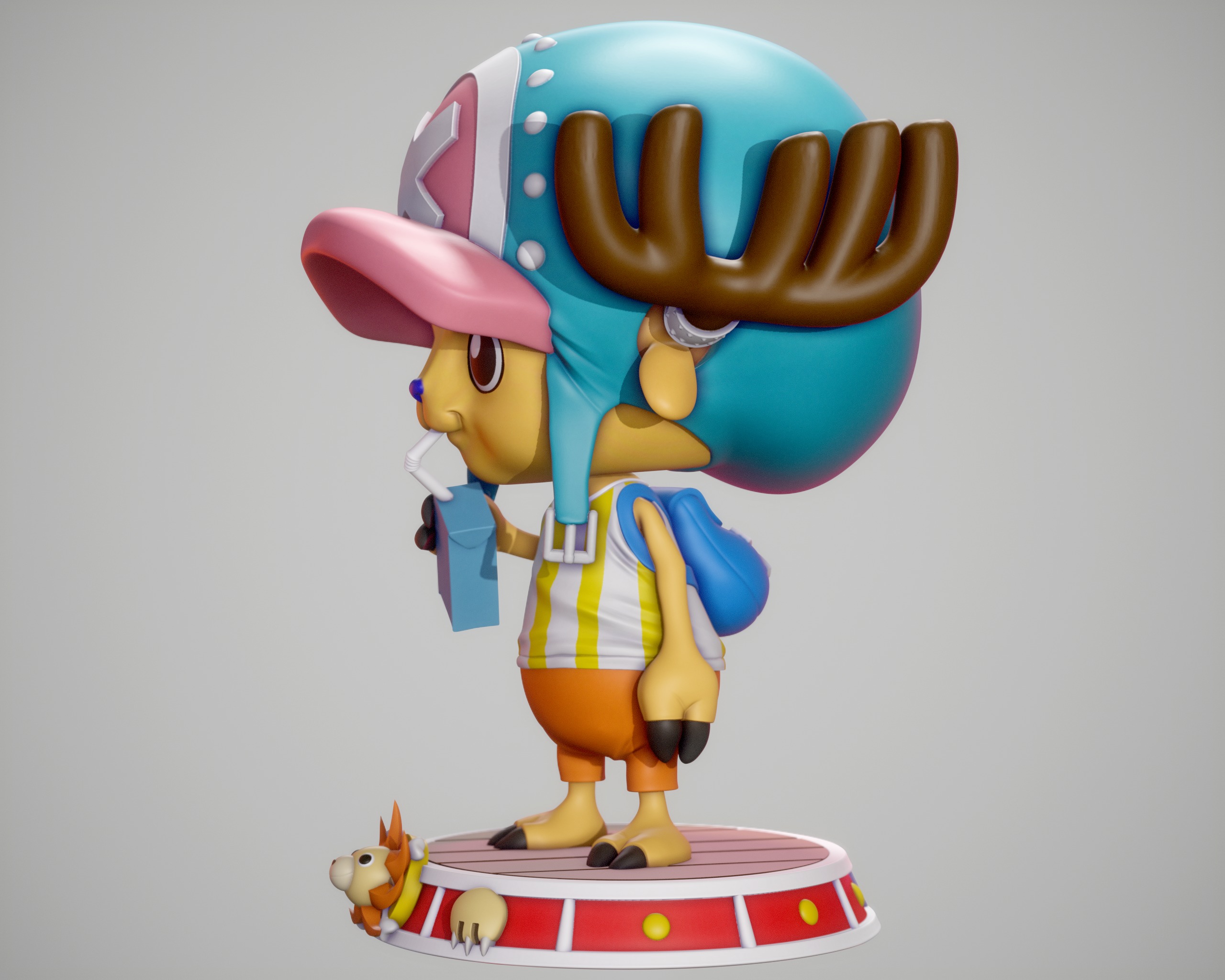 Tony Tony Chopper from One Piece 3D print model_2