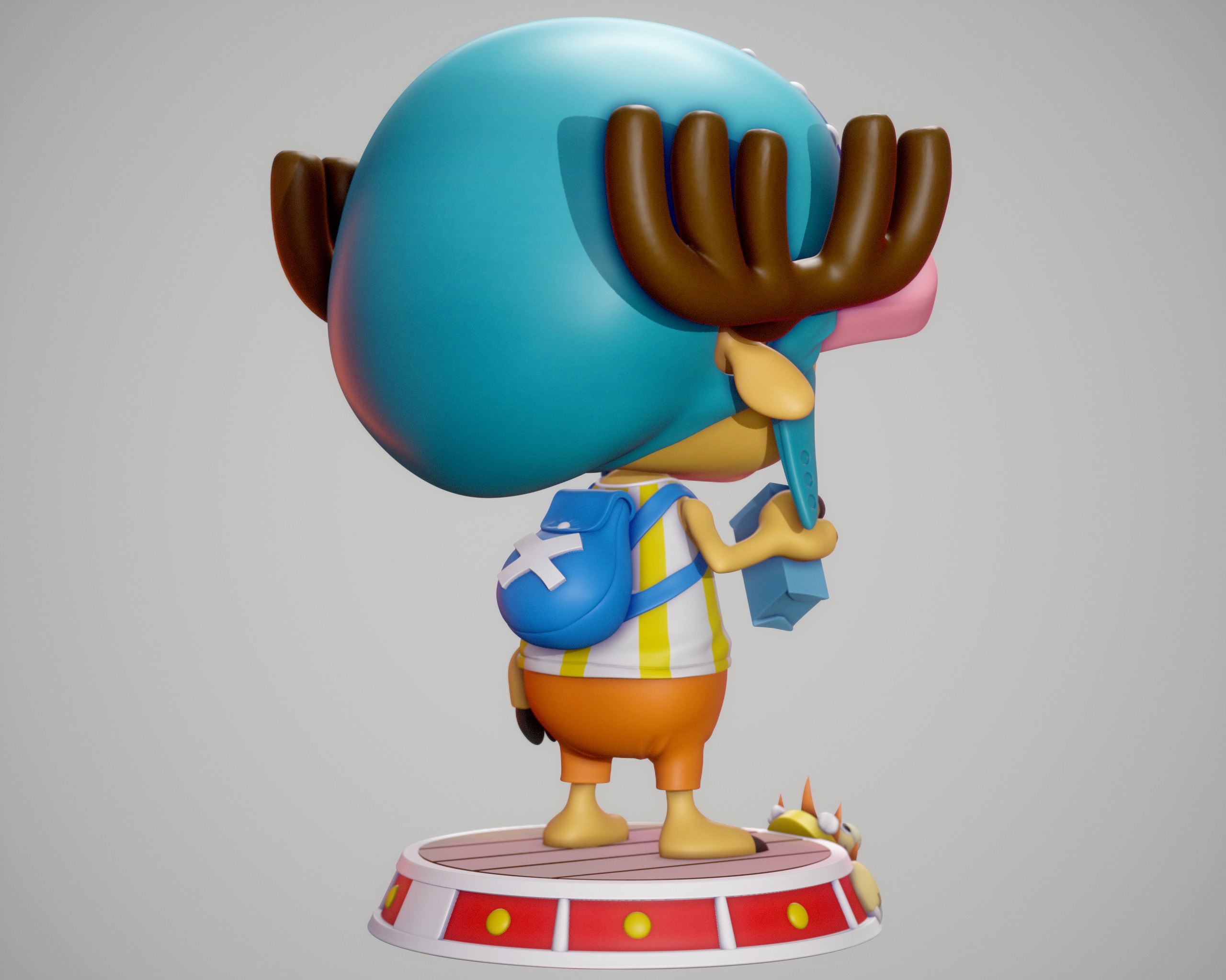 Tony Tony Chopper from One Piece 3D print model_4