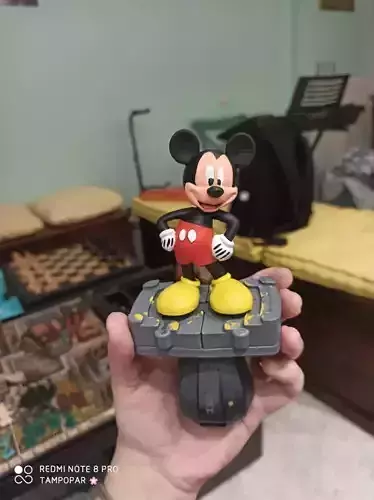Flat-footed Mickey Mouse 3D print model Flat-footed Mickey Mouse 3D print model
