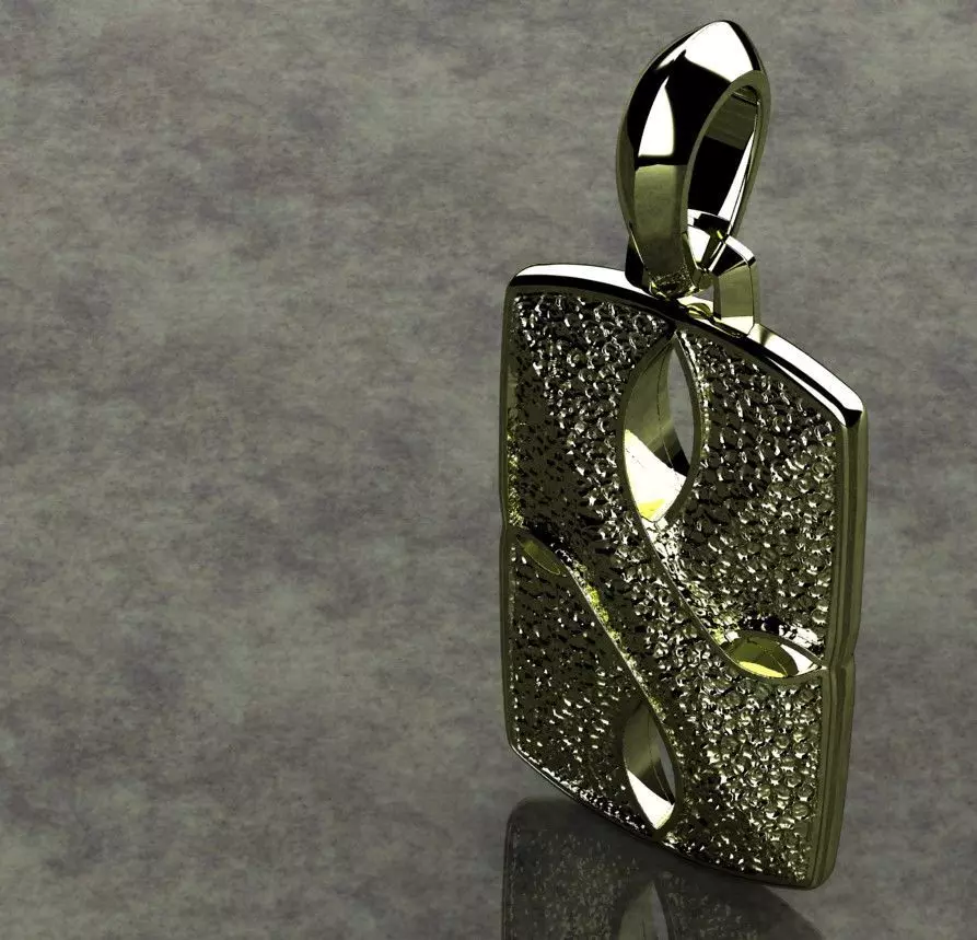 David Yurman Armory Tag 3D print model