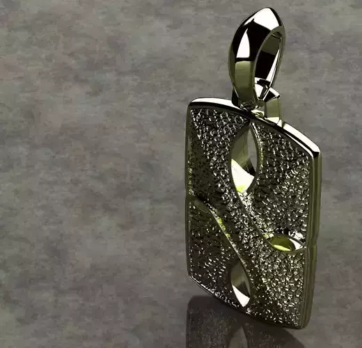 David Yurman Armory Tag  3D print model