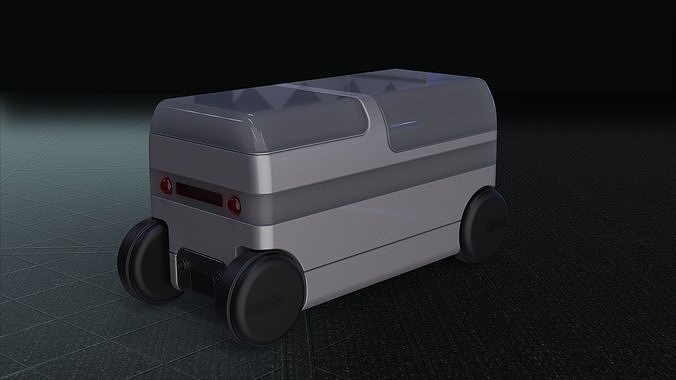 robotic vehicle delivery  3D model