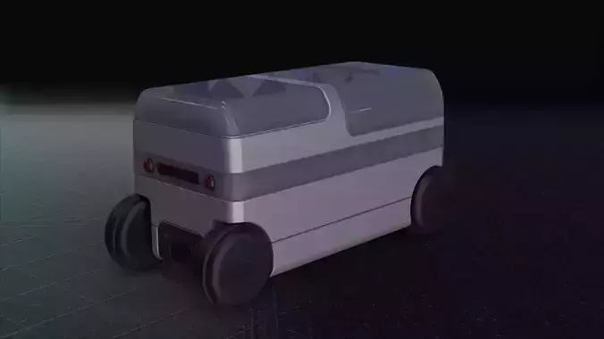 robotic vehicle delivery  3D model