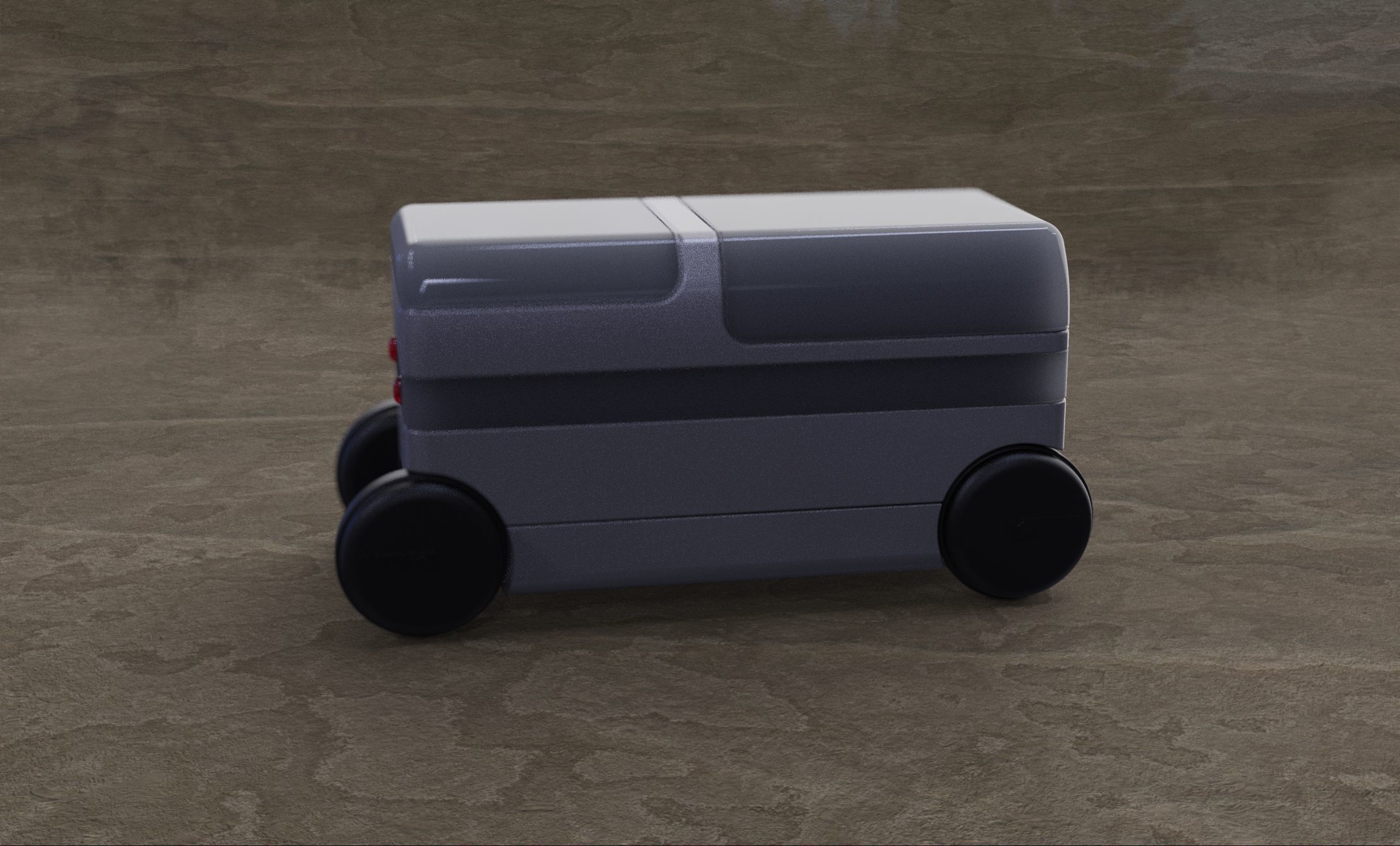 robotic vehicle delivery  3D model_6
