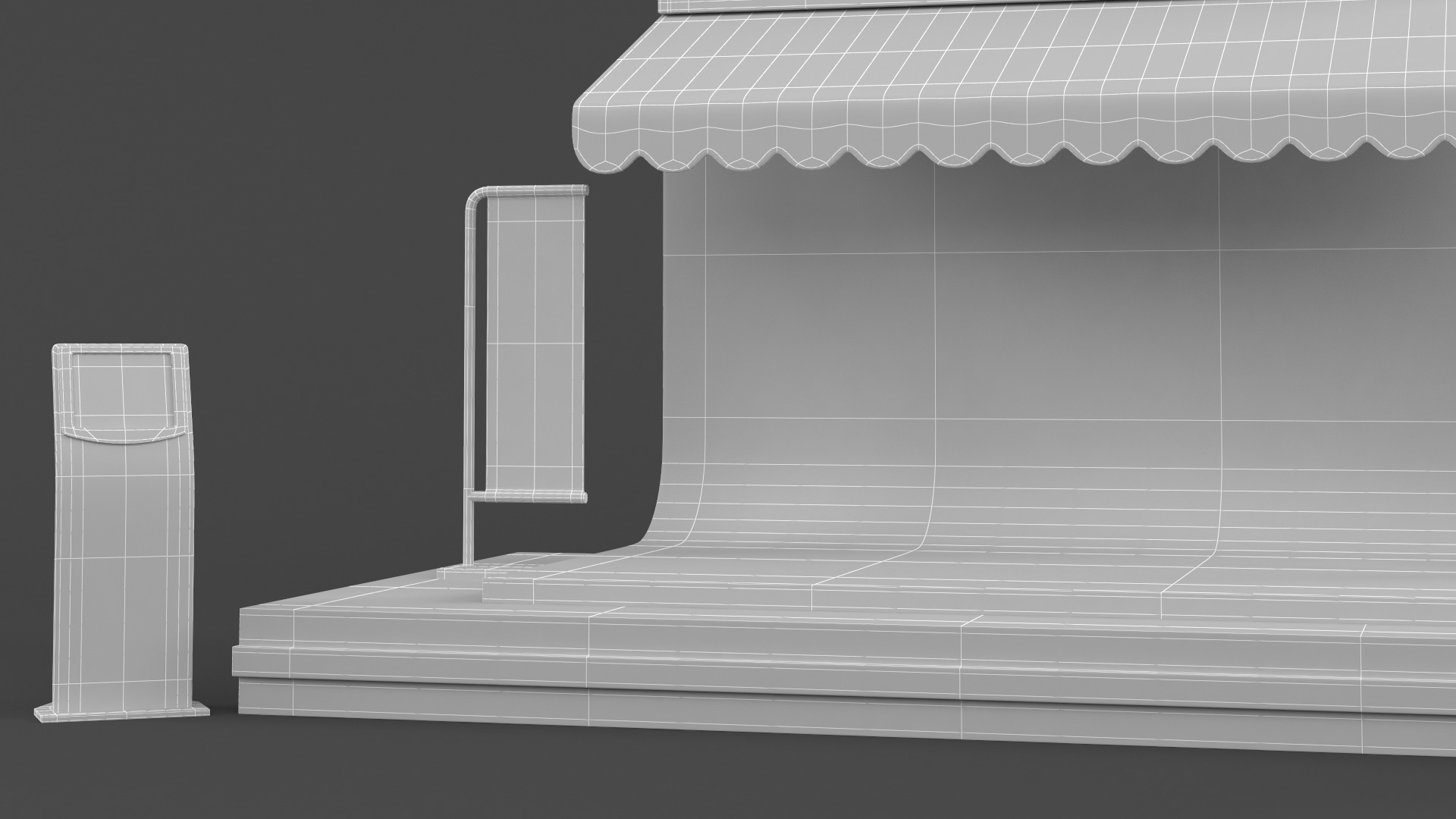 Exhibition Booth 3D model_8