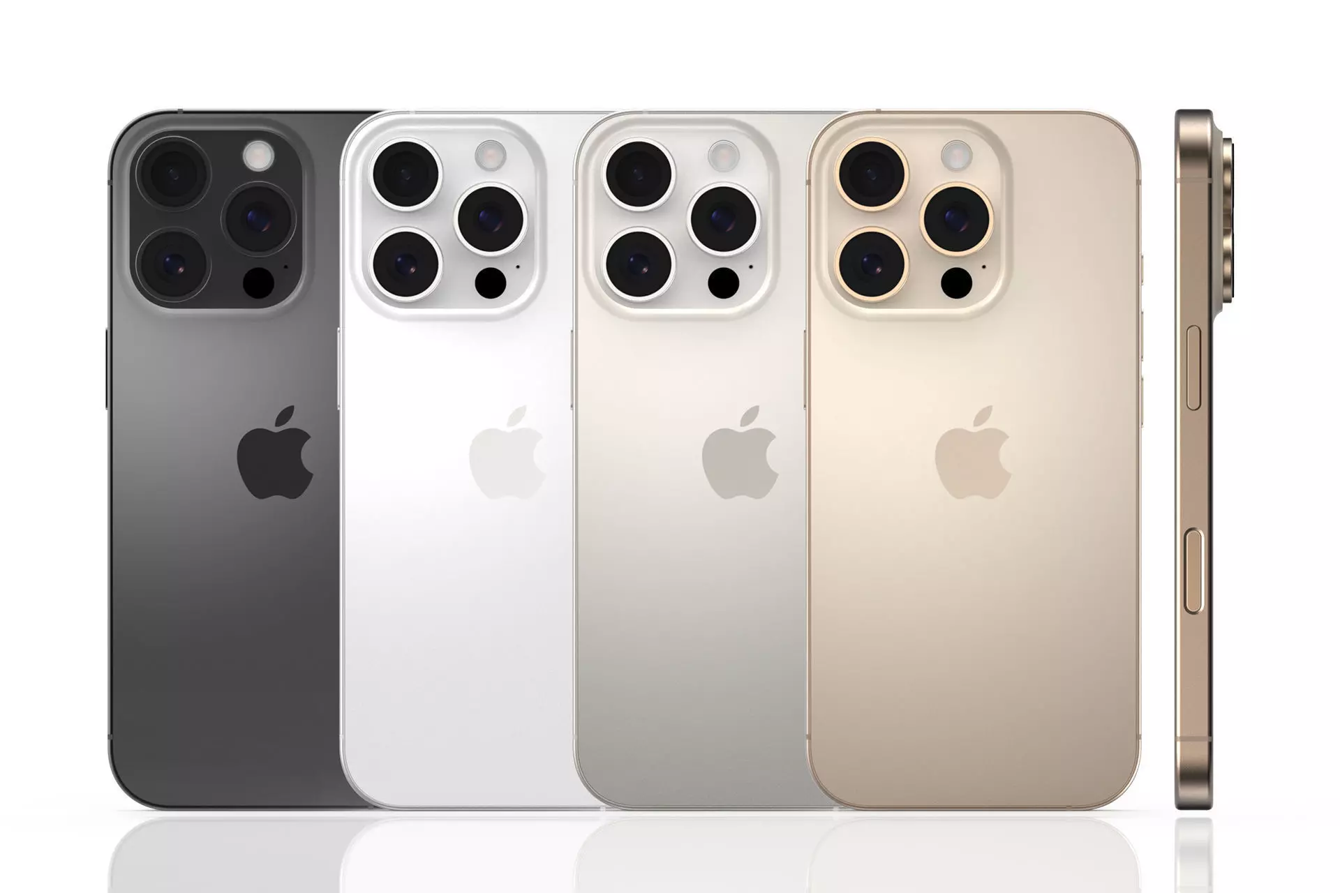 Apple iPhone 16 Pro and 16 Pro Max 2024 3D model