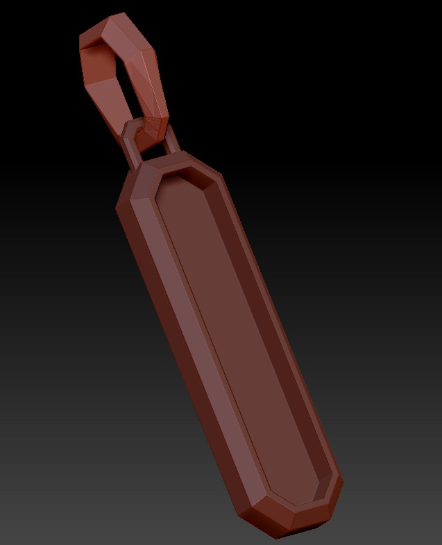 David Yurman Forget Carbon Pendant 3D print model_9