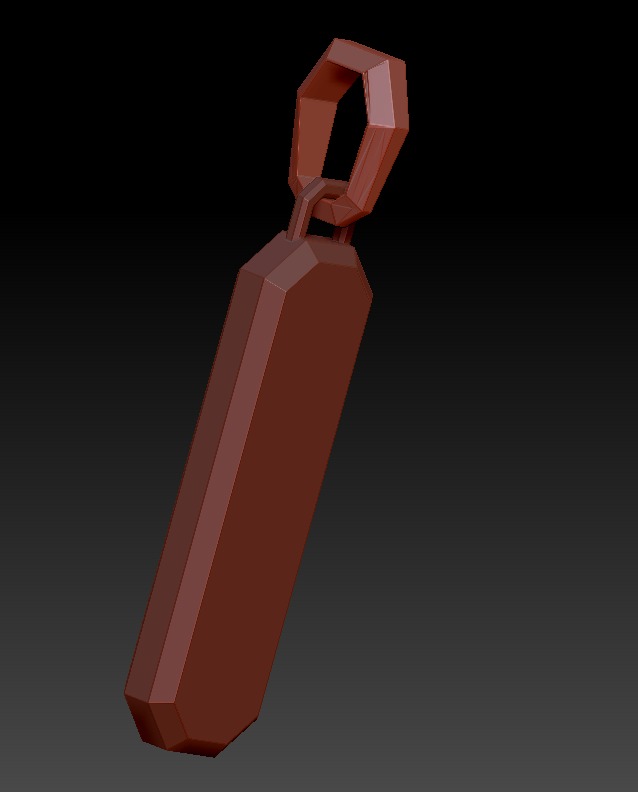 David Yurman Forget Carbon Pendant 3D print model_8