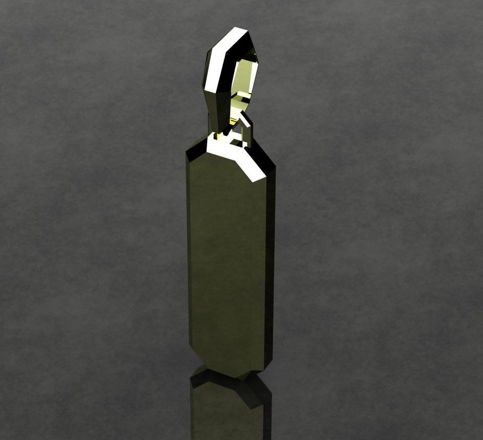 David Yurman Forget Carbon Pendant 3D print model_3