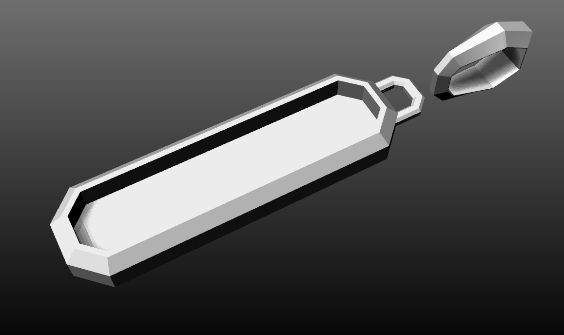 David Yurman Forget Carbon Pendant 3D print model_6