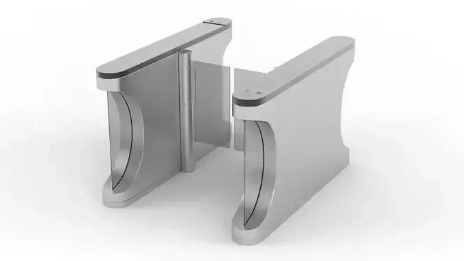 Turnstile Gate 3D model