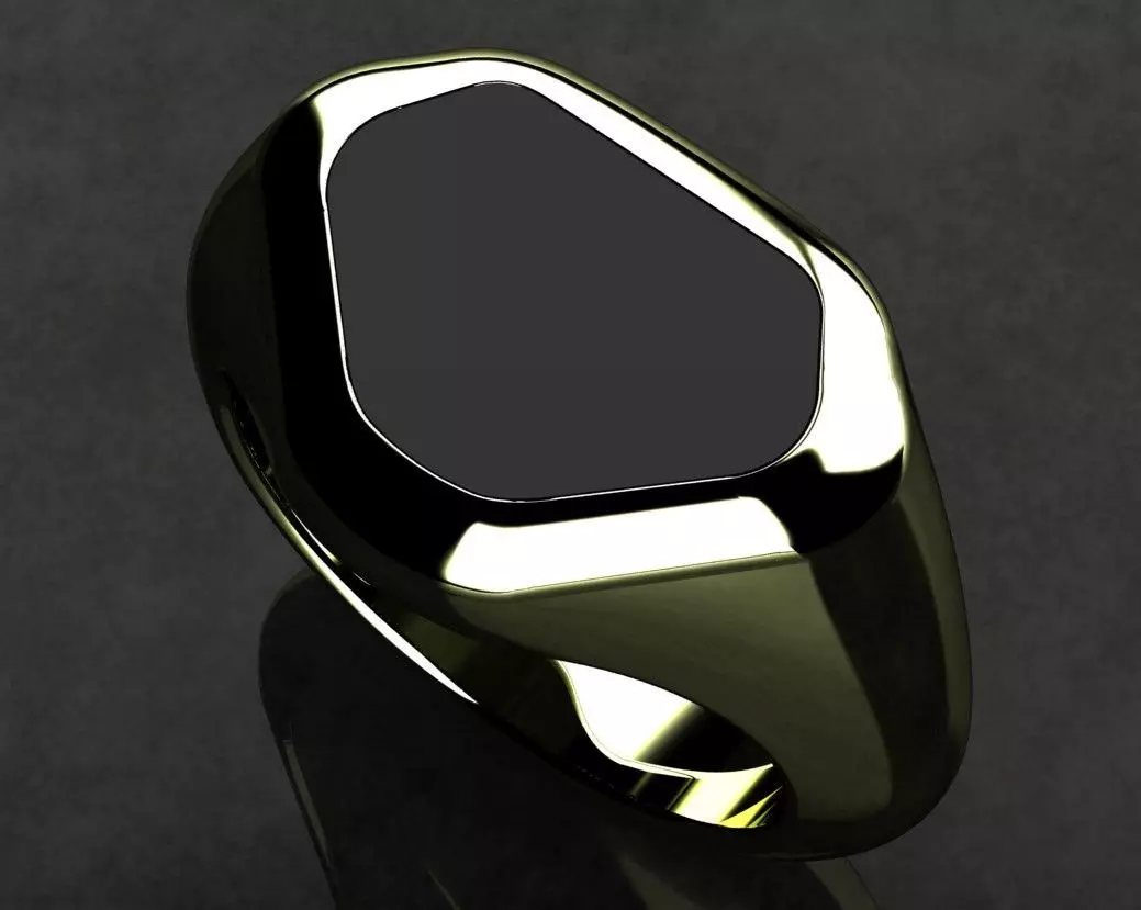 David Yurman Ship Wreck Signet Ring 3D print model