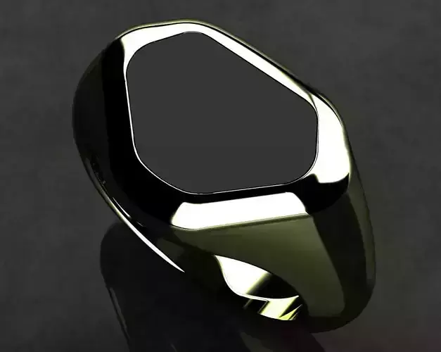 David Yurman Ship Wreck Signet Ring 3D print model