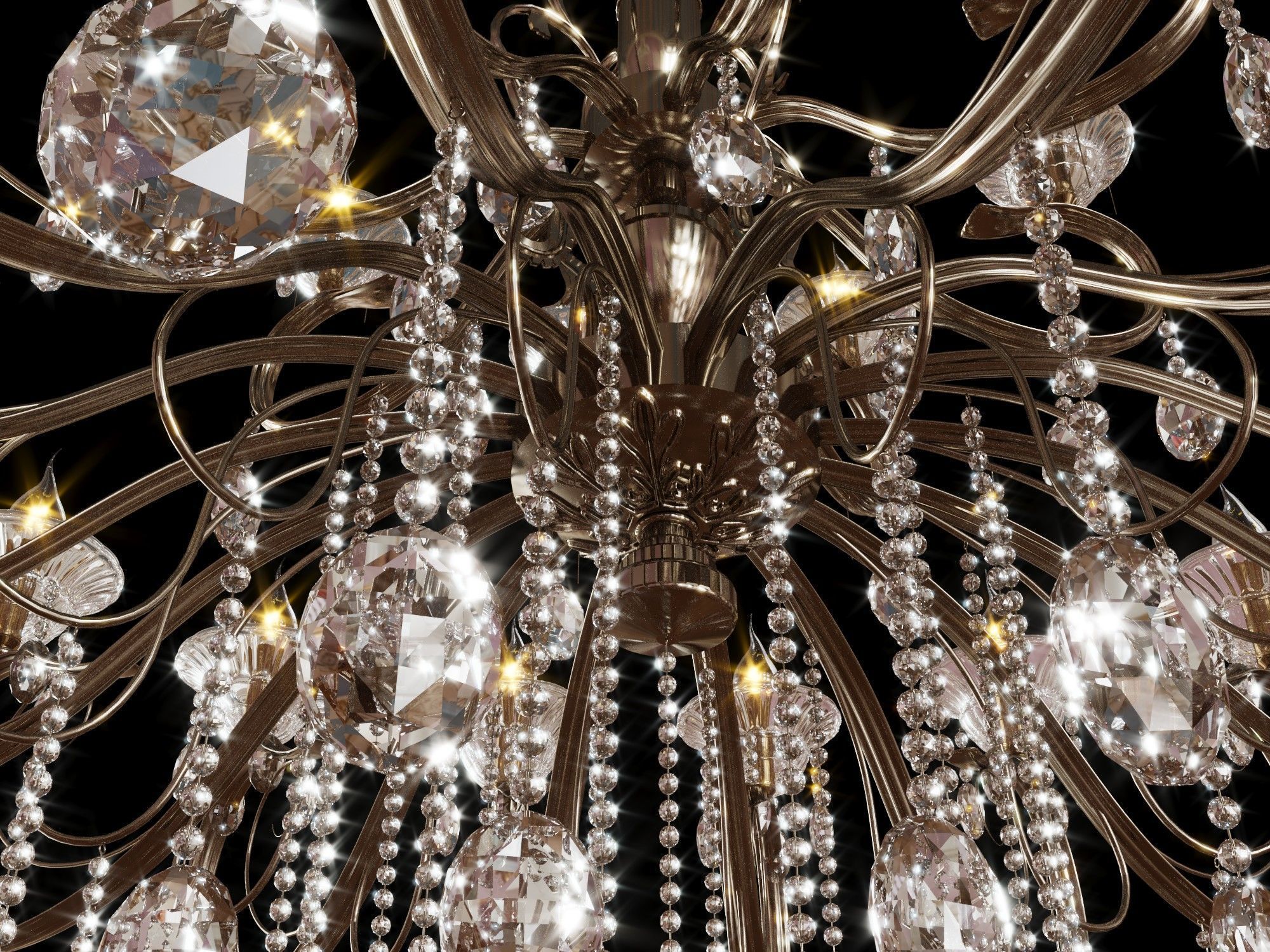 MOSCOW CHANDELIER 3D model_1