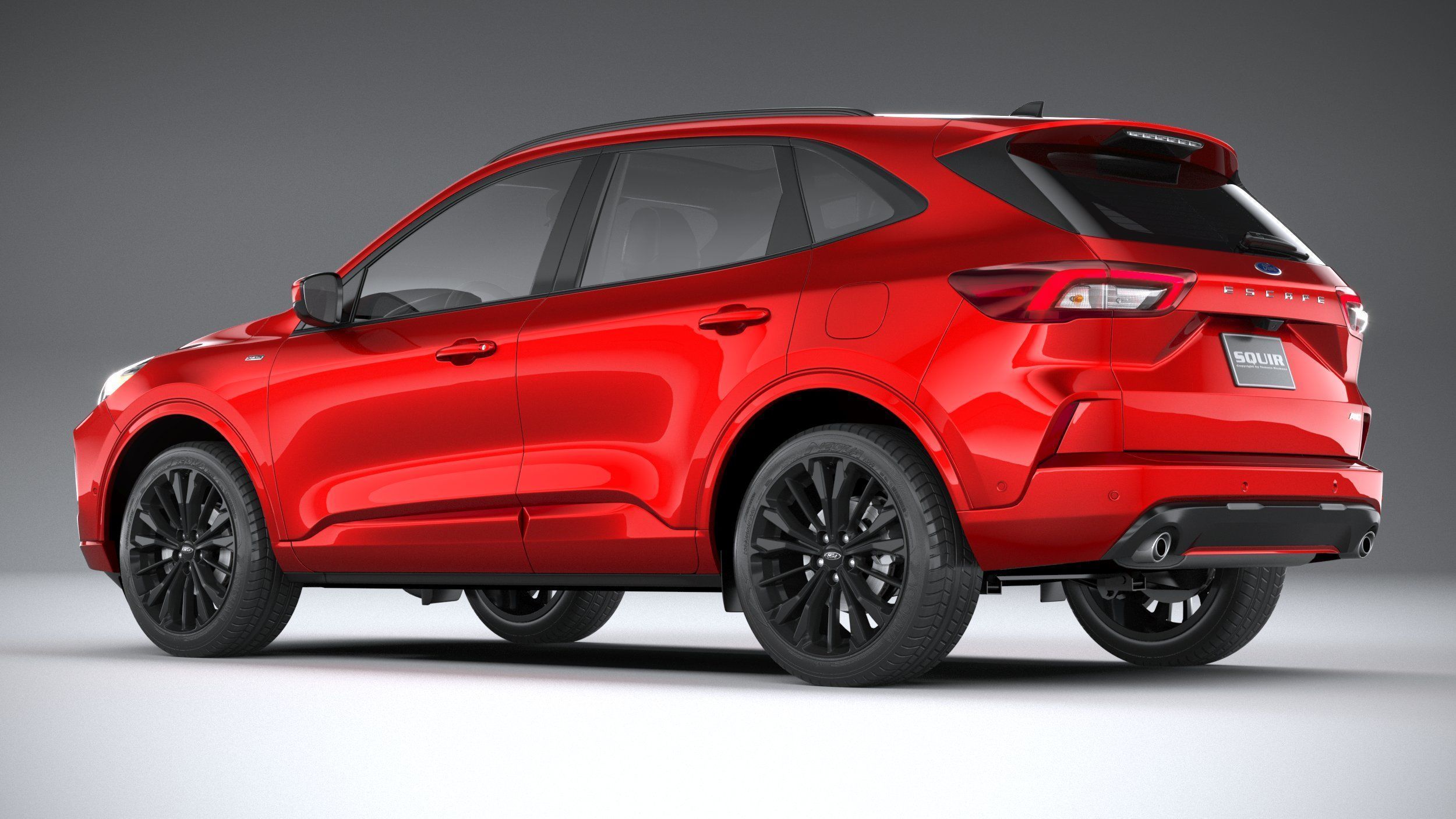 Escape ST-Line 2023 3D model_5