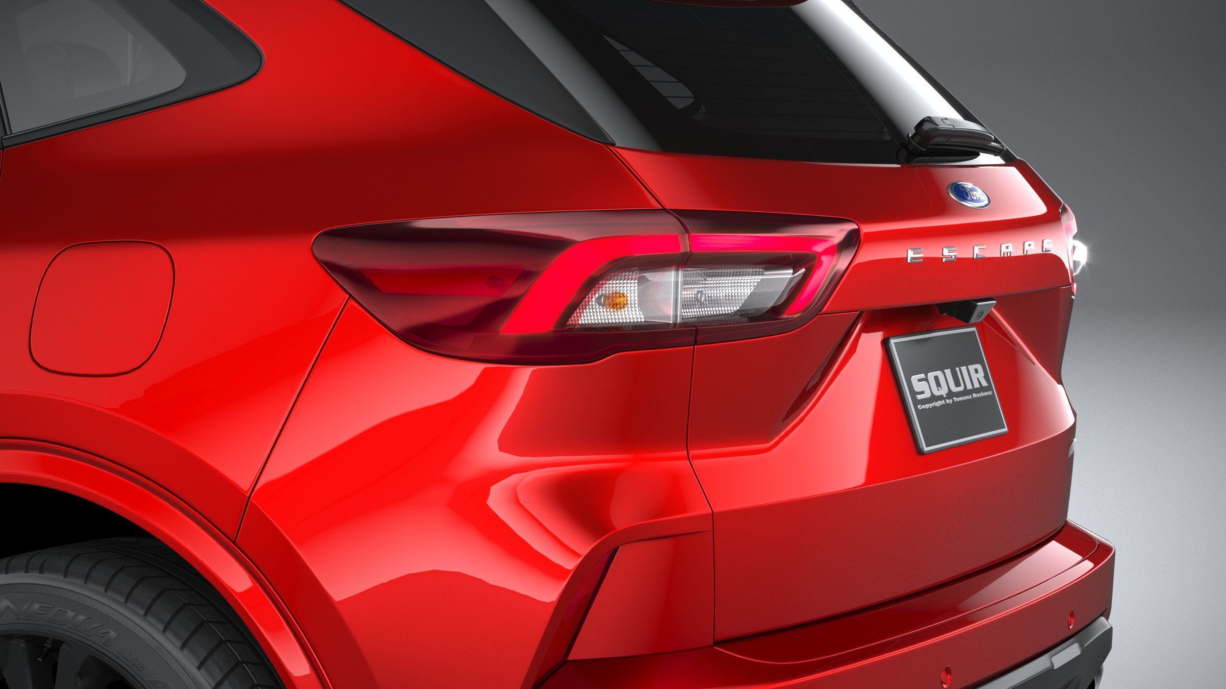 Escape ST-Line 2023 3D model_6