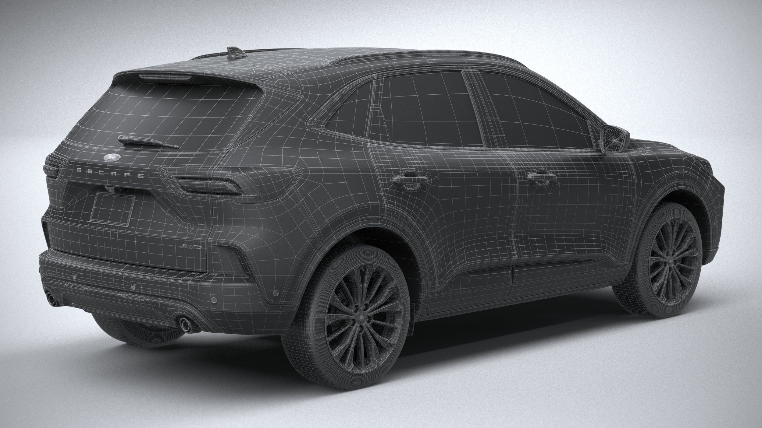 Escape ST-Line 2023 3D model_29