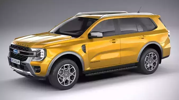 Everest Wildtrak 2023 3D model