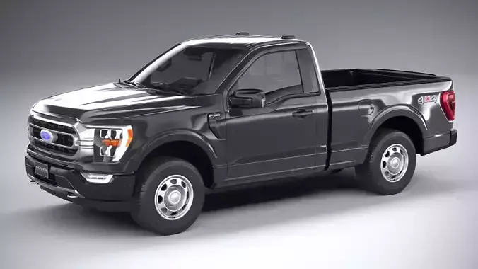 F150 Base 2022 3D model