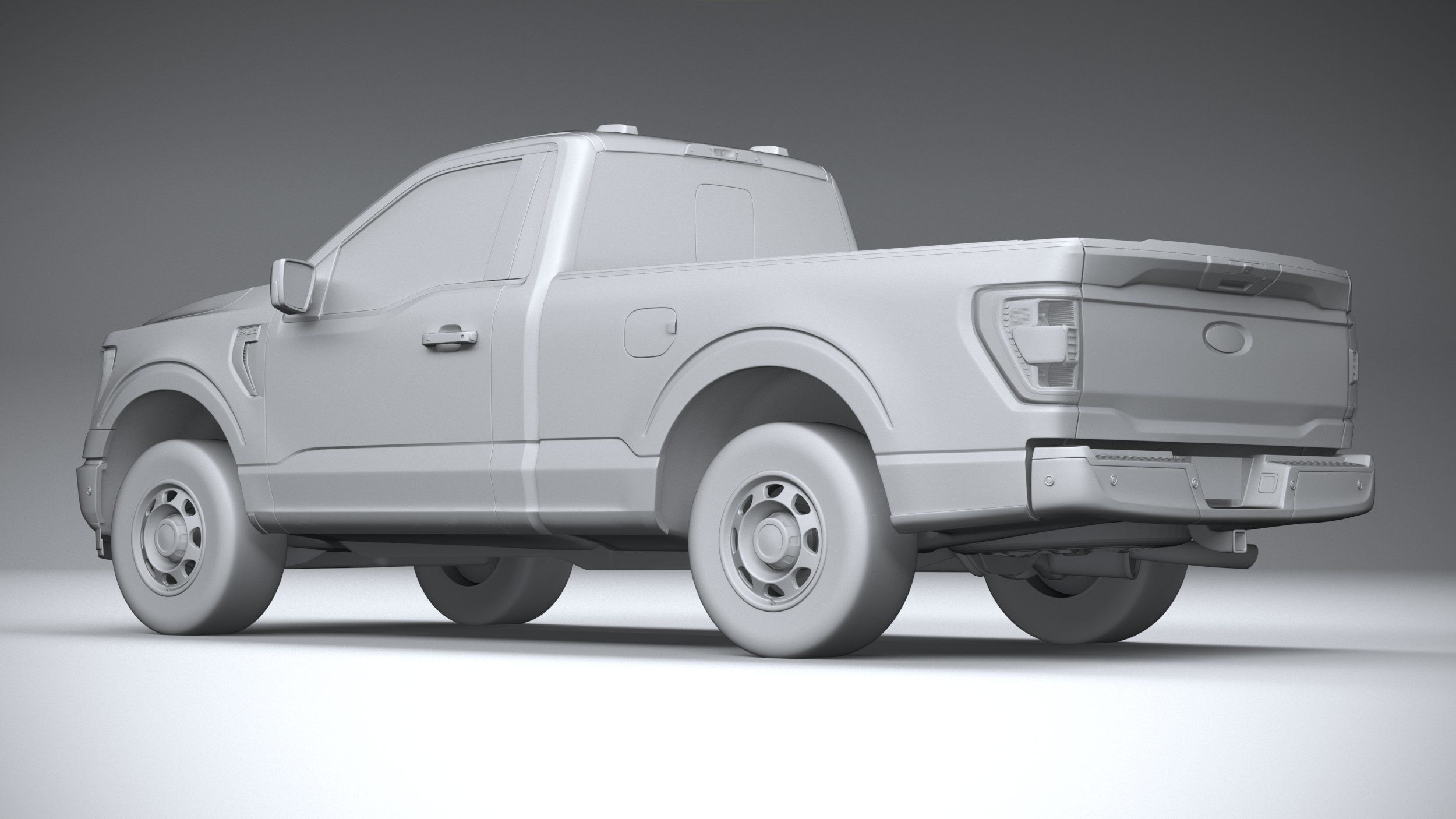 F150 Base 2022 3D model_21