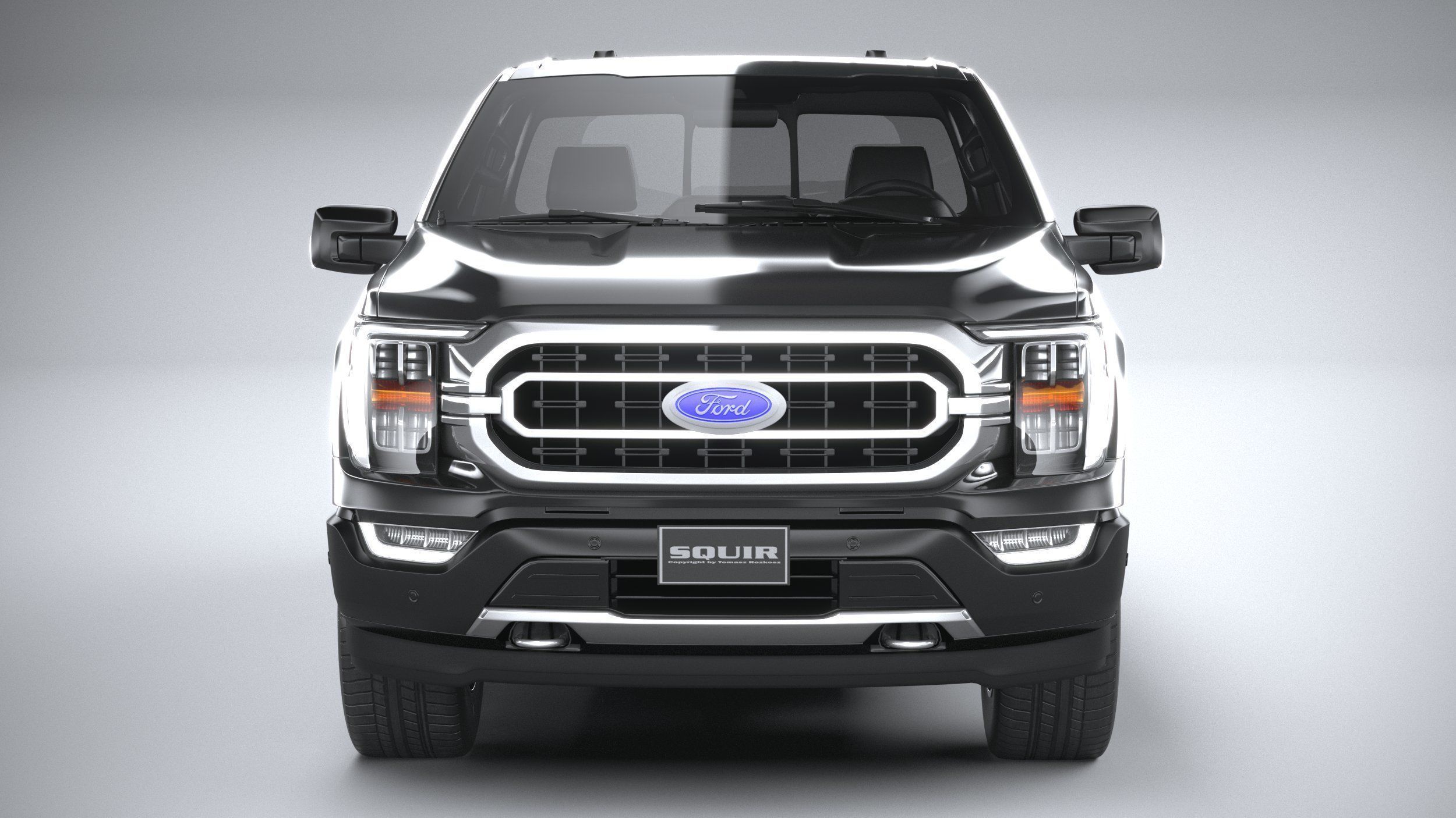 F150 Base 2022 3D model_13