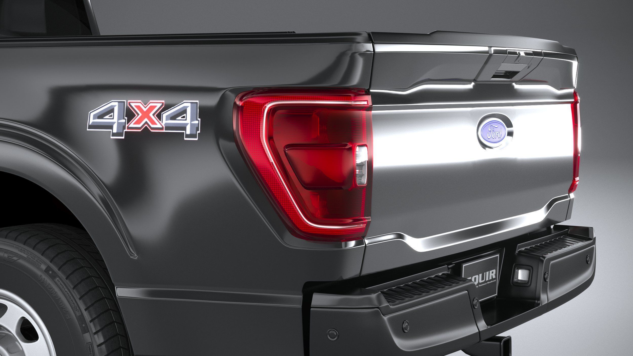 F150 Base 2022 3D model_6