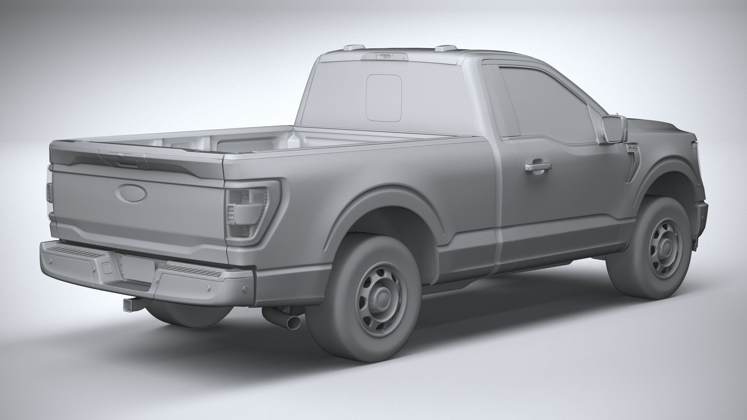 F150 Base 2022 3D model_25