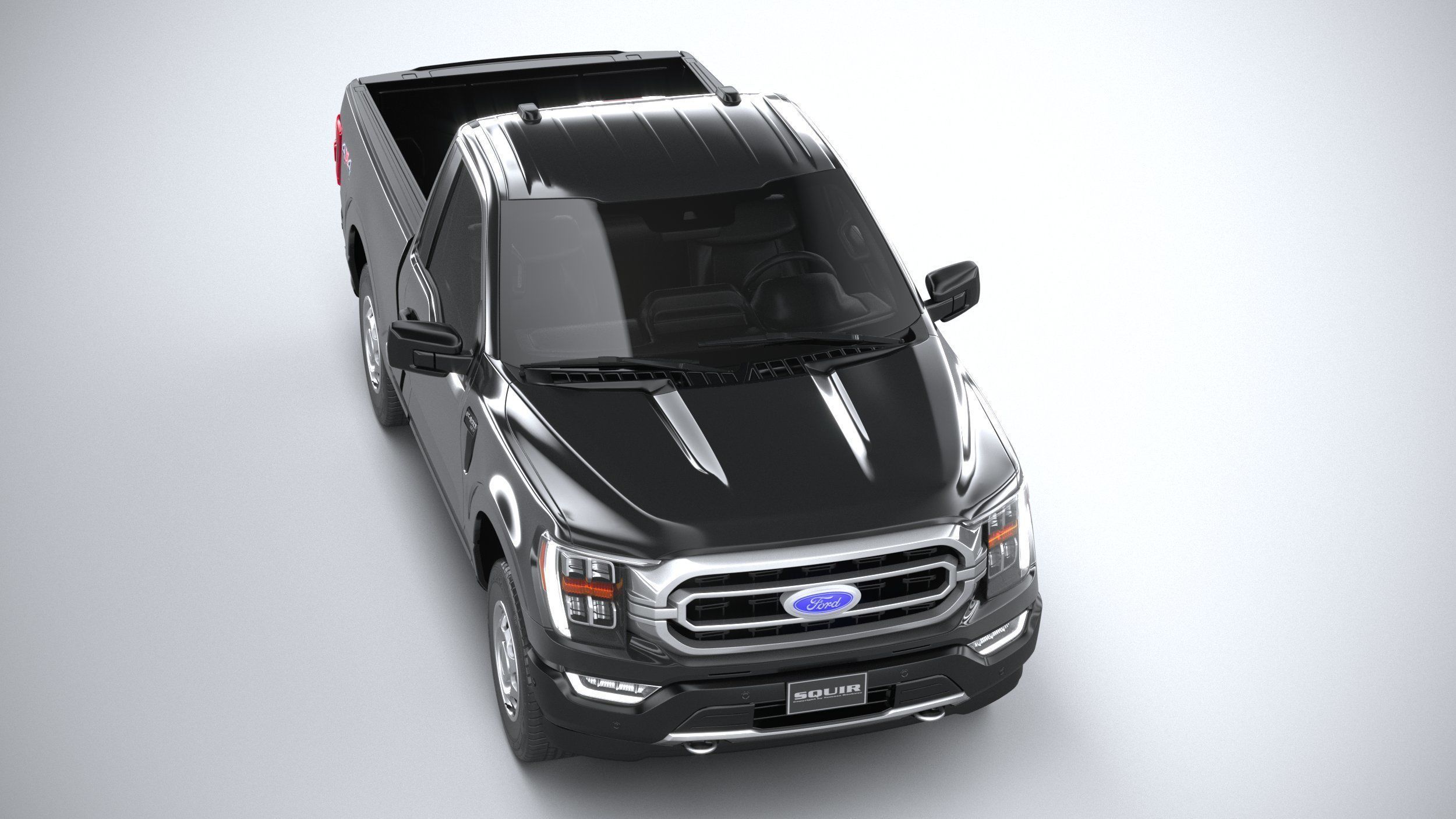 F150 Base 2022 3D model_12