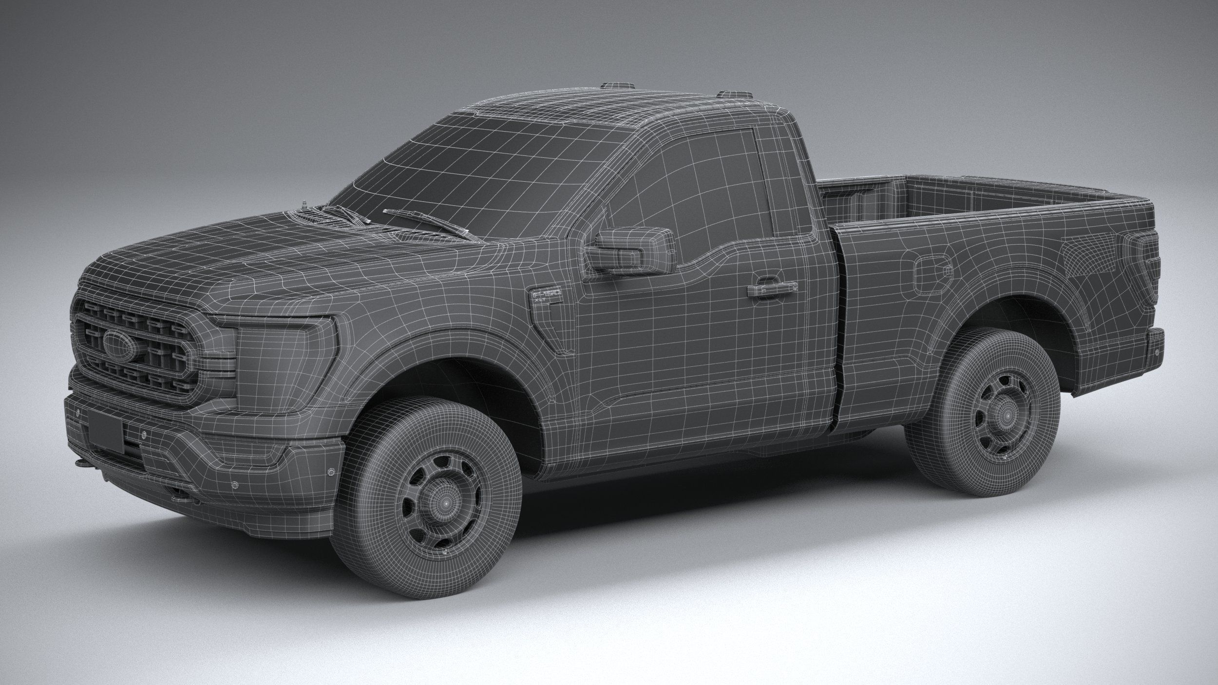F150 Base 2022 3D model_28