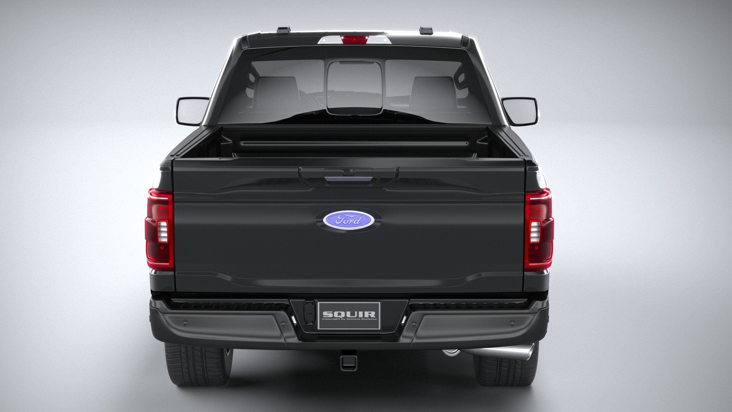 F150 Base 2022 3D model_4