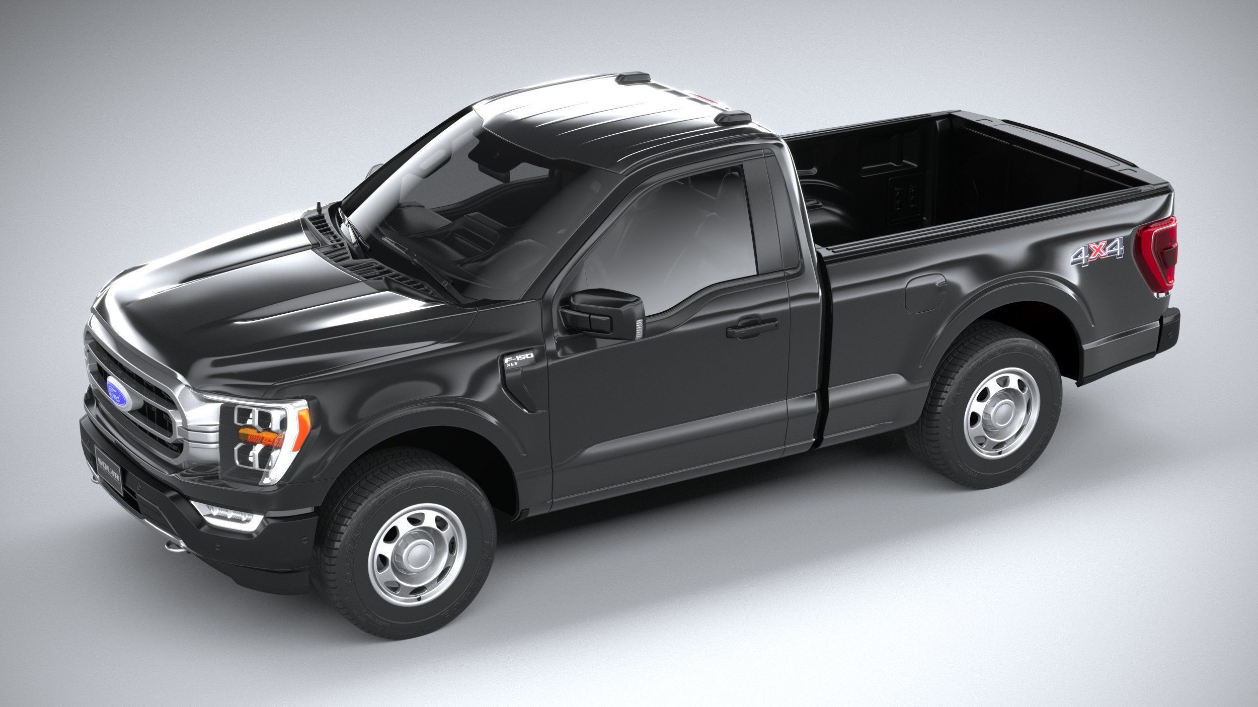 F150 Base 2022 3D model_7