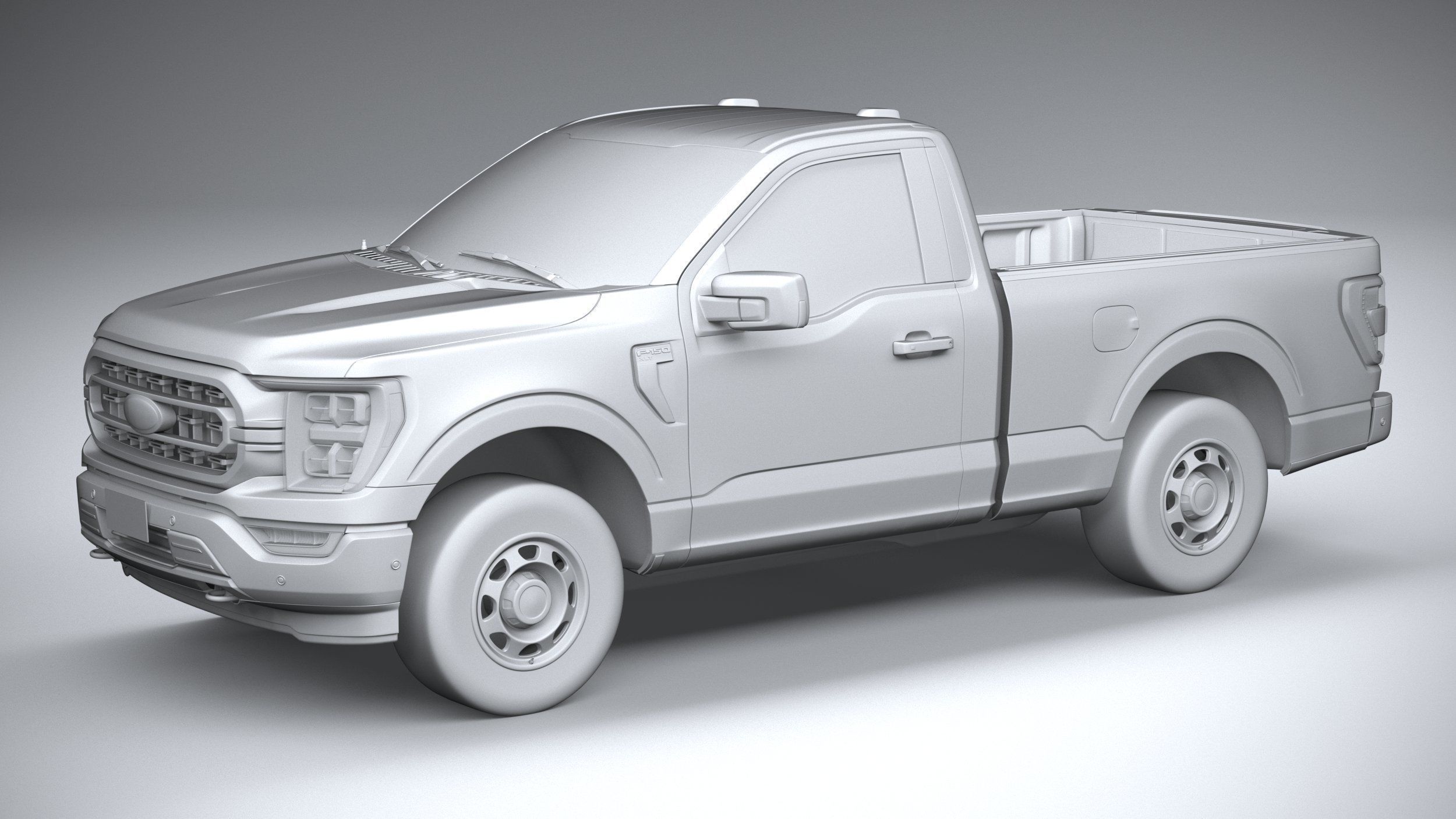 F150 Base 2022 3D model_19