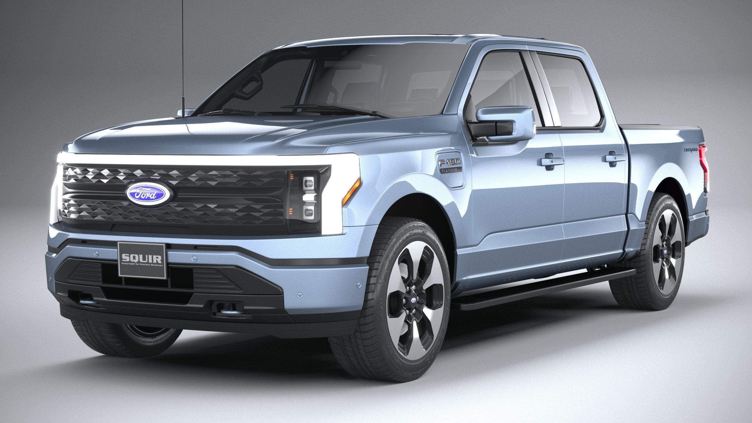 F150 Lightning 2022 3D model_2