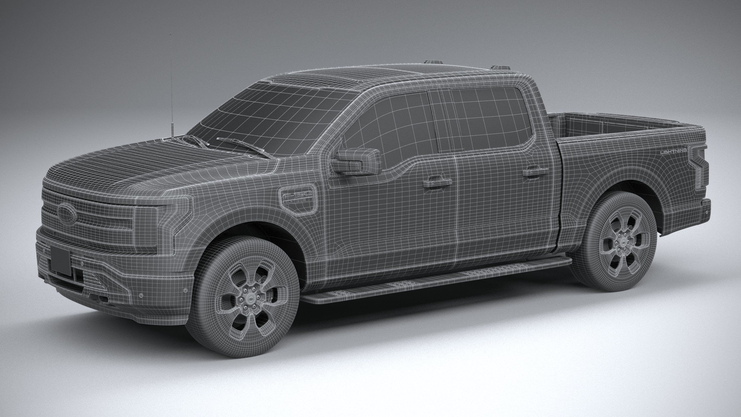 F150 Lightning 2022 3D model_28