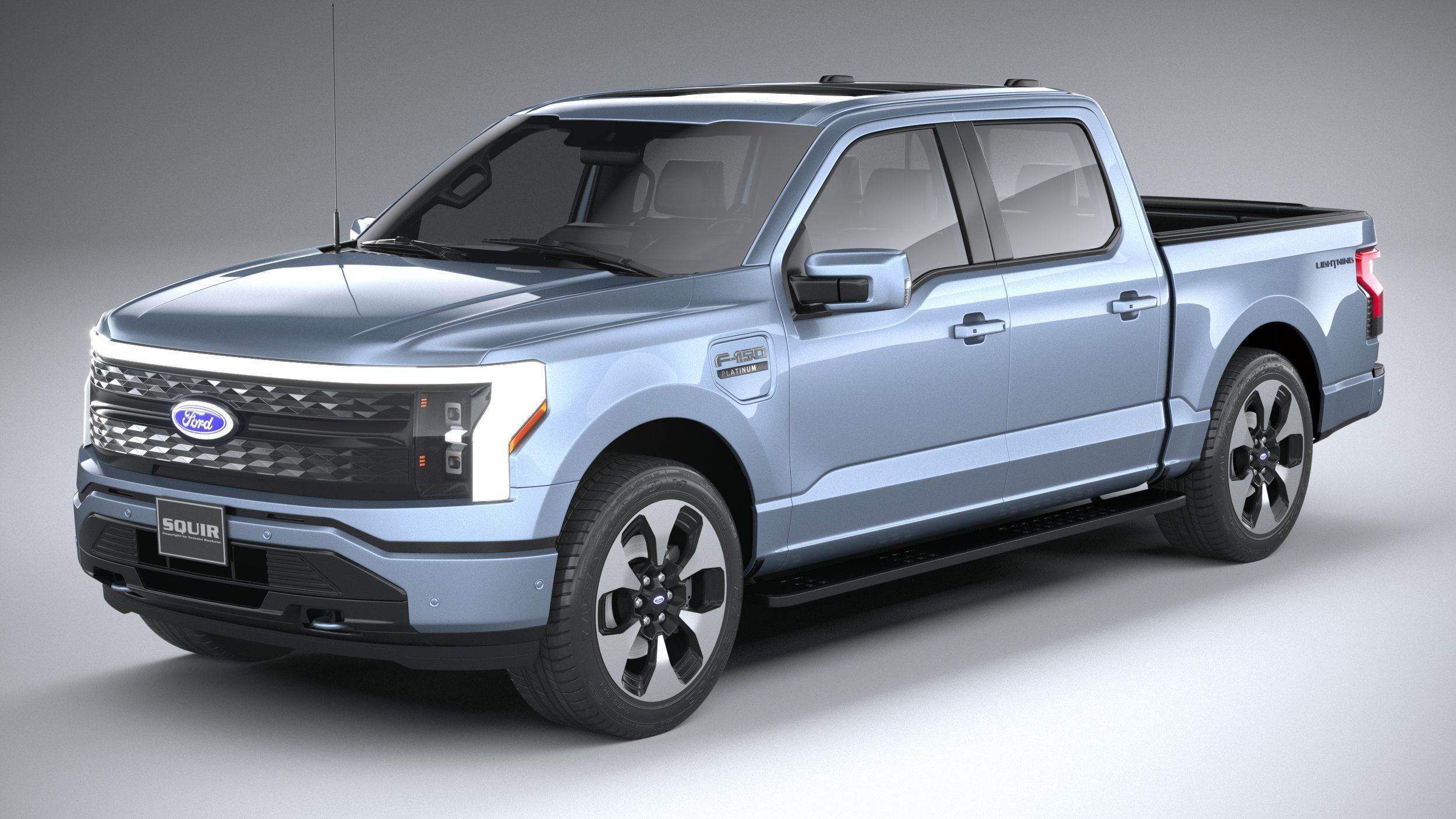 F150 Lightning 2022 3D model_1