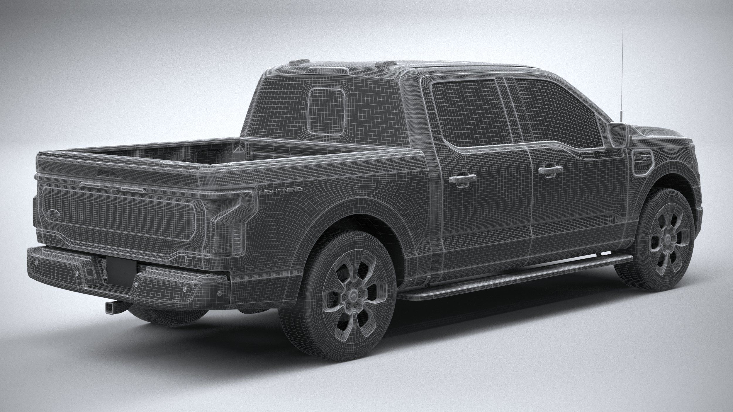 F150 Lightning 2022 3D model_27