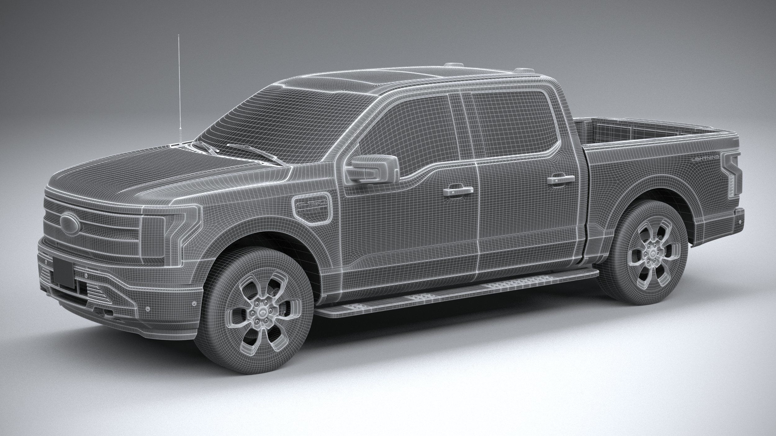 F150 Lightning 2022 3D model_26